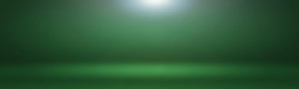 Luxury plain Green gradient abstract studio background empty room with space for Illustrazione stock