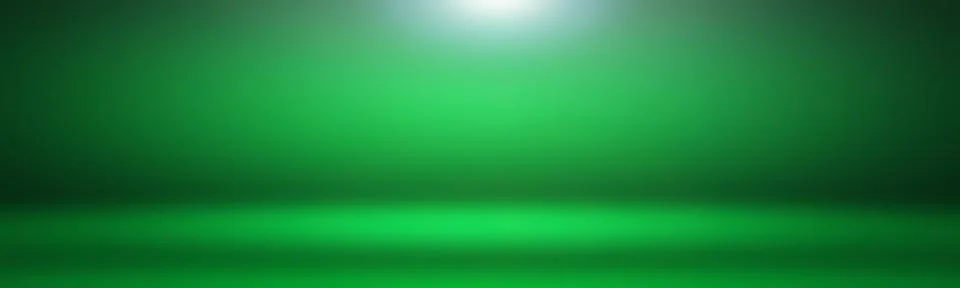 Luxury plain Green gradient abstract studio background empty room with space for 스톡 일러스트