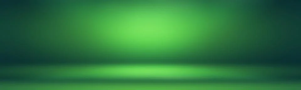 Luxury plain Green gradient abstract studio background empty room with space for 库存插图