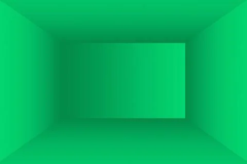 Luxury plain Green gradient abstract studio background empty room with spa... Foto stock