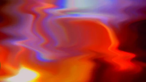 Luxury polychrome transformations. Data mosh imitation, Psychedelic computer Stock Footage 124312415