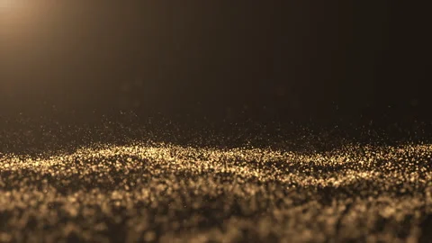 Luxury premium golden waves background. Sparkling champagne bubbles Stock Footage 239644216