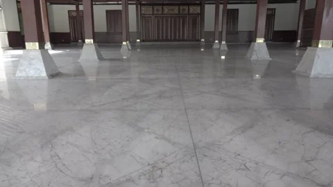 The luxury of the prince / king's house in Java || Joglo House Stock Footage 242740629