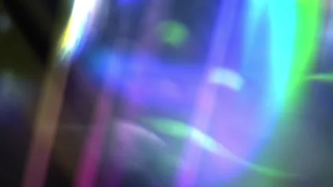 Luxury Prism Light Refraction Background with Holographic Glass Beams Stock-Footage 340918180