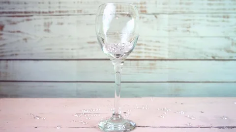 Luxury rain of diamonds Stock Footage 101052103