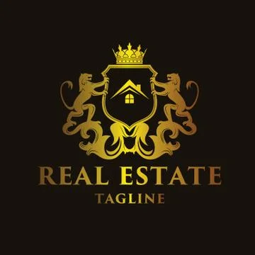 Luxury real estate Stock Illustration
