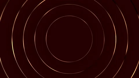 Luxury Red Circular Wave Motion Background Loop for Corporate Presentation 库存影片 345308593