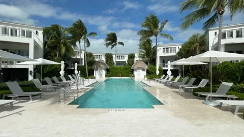Luxury Resort Stock Footage 254909757