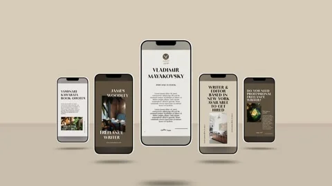 Luxury Restaurant Promo Stories Stock After Effects