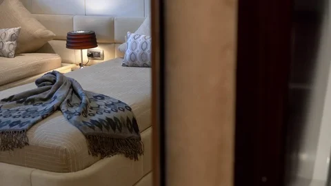 Luxury room aboard a ship  Stock-Footage 111652425