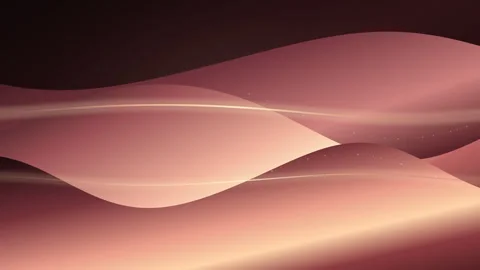 Luxury Rose Gold Silk Waves Abstract Background Seamless Loop 4K Stock Footage 340055962