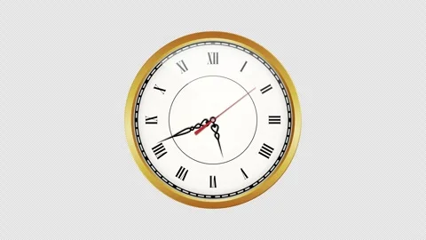 Luxury Round Timepiece Motion Видео 348800788