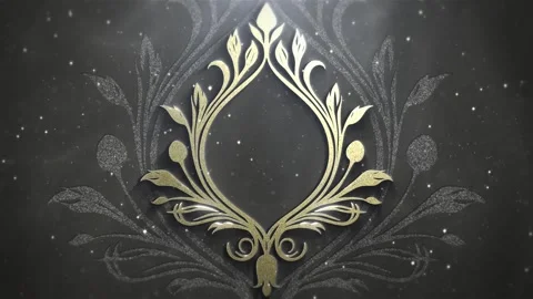 Luxury Royal Premium Frames (5) Stock Footage 269032571