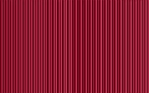 Luxury Ruby Red 3d Ribbed Background Stock Illustration