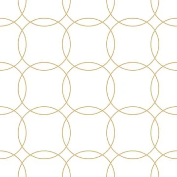 Luxury seamless geometric pattern with gold circles minimal abstract background イラスト素材