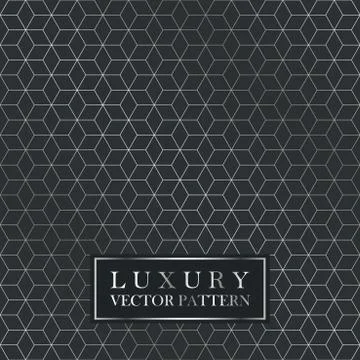 Luxury seamless geometric pattern - grid gradient texture. Stock Illustration