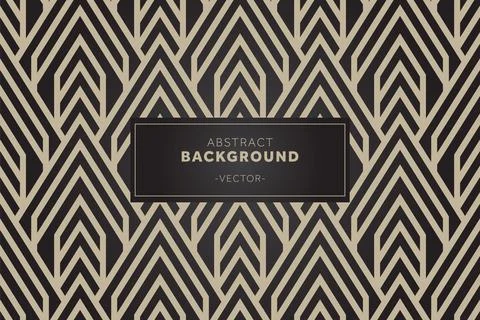 Luxury seamless geometric patterns background Stock Illustration