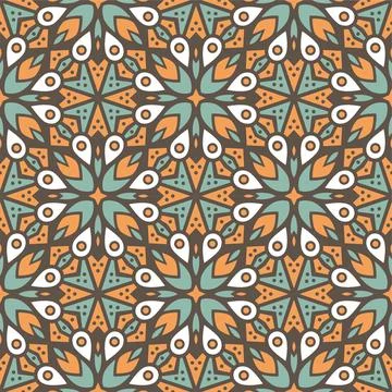 Luxury seamless ornament. Abstract pattern shape design ready for print Stock Illustration