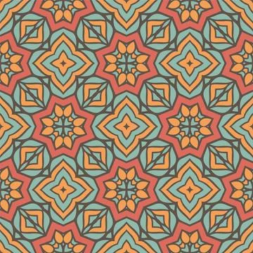 Luxury seamless ornament. Abstract pattern shape design ready for print Stock Illustration