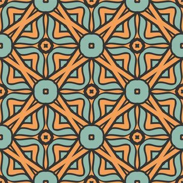 Luxury seamless ornament. Abstract pattern shape design ready for print Stock Illustration