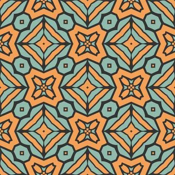 Luxury seamless ornament. Abstract pattern shape design ready for print Stock Illustration