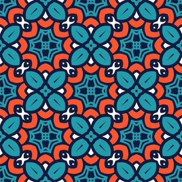 Luxury seamless ornament. Abstract pattern shape design ready for print Stock Illustration