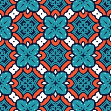 Luxury seamless ornament. Abstract pattern shape design ready for print Stock Illustration