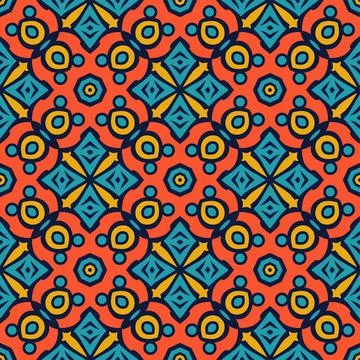 Luxury seamless ornament. Abstract pattern shape design ready for print Stock Illustration