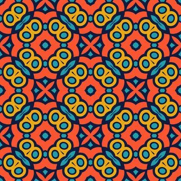 Luxury seamless ornament. Abstract pattern shape design ready for print Stock Illustration