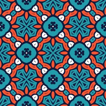 Luxury seamless ornament. Abstract pattern shape design ready for print Stock Illustration