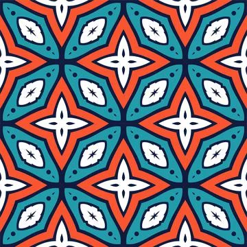 Luxury seamless ornament. Abstract pattern shape design ready for print Stock Illustration