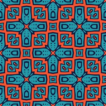 Luxury seamless ornament. Abstract pattern shape design ready for print Stock Illustration