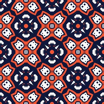 Luxury seamless ornament. Abstract pattern shape design ready for print Stock Illustration