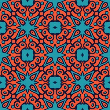 Luxury seamless ornament. Abstract pattern shape design ready for print Stock Illustration