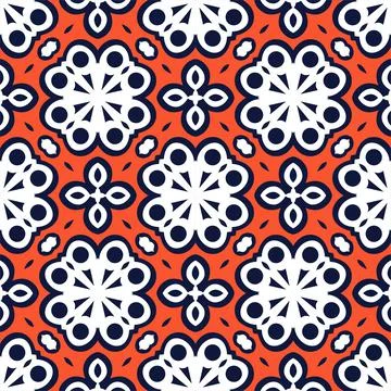 Luxury seamless ornament. Abstract pattern shape design ready for print Stock Illustration