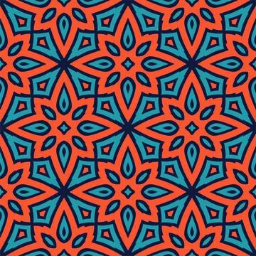 Luxury seamless ornament. Abstract pattern shape design ready for print Stock Illustration