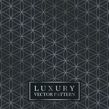 Luxury seamless ornate pattern - grid gradient texture. Dark vintage background. Illustrazione stock