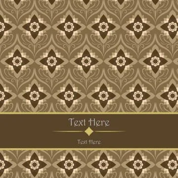 Luxury seamless pattern.. Stock Illustration