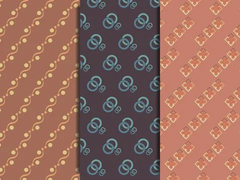 Luxury seamless pattern Stock Illustration