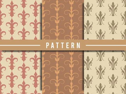 Luxury seamless pattern Stock Illustration