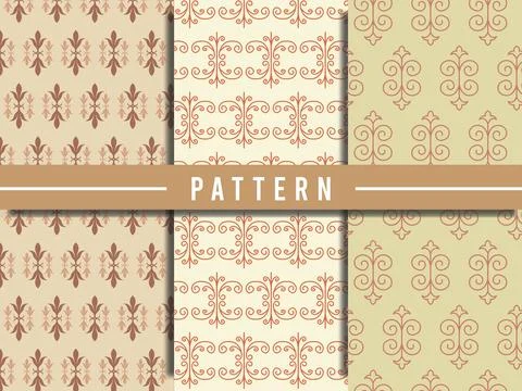 Luxury seamless pattern Stock Illustration