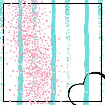 Luxury Sequins. Rose Particles. Celebration イラスト素材