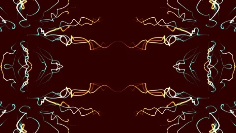 Luxury shine concept pattern of color decor Video stock 116192291