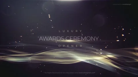 Golden Luxury Logo Reveal, After Effects Project Files