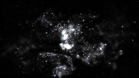 Luxury Silver Glitter Overlay on Dark Background Stock Footage 319790701