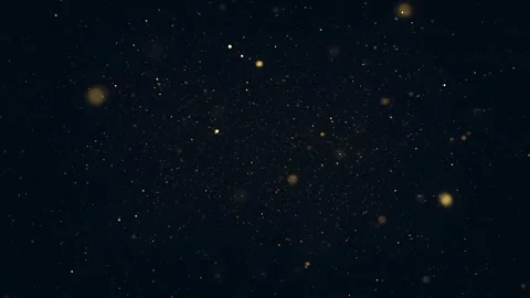 Luxury Sparkling Gold Particles Background Stock Footage 330665285