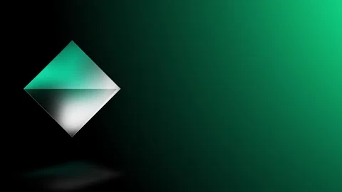 Luxury Spin Crystal. Cyclical Gemstone Background Vídeos de archivo 310550125