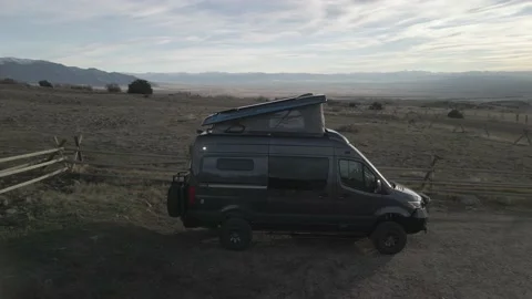 Luxury Sprinter Van 5K Stock Footage 230488323