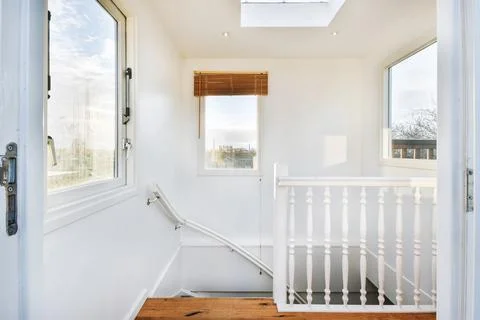Luxury staircase hall Stock Photos