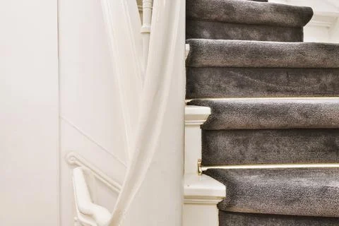Luxury staircase hall Stock Photos